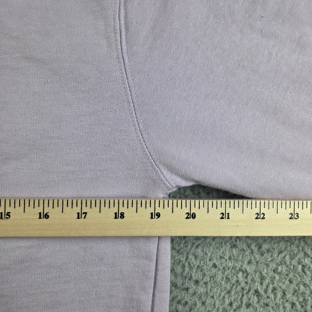 Crime Junkie Podcast Hoodie Sweater Womens Small Lilac Long Sleeve Pullover - Picture 6 of 9